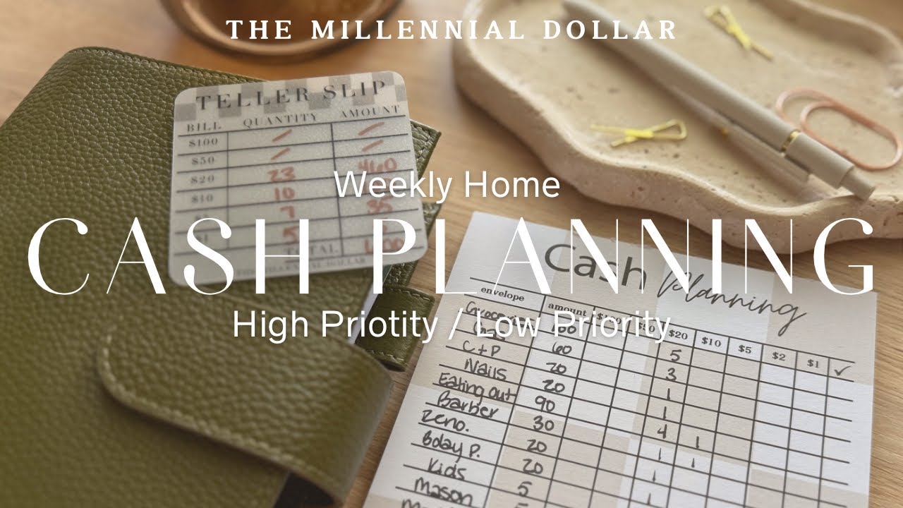 Cash Planning for Our Weekly Household Cash Stuffing | The Millennial Dollar