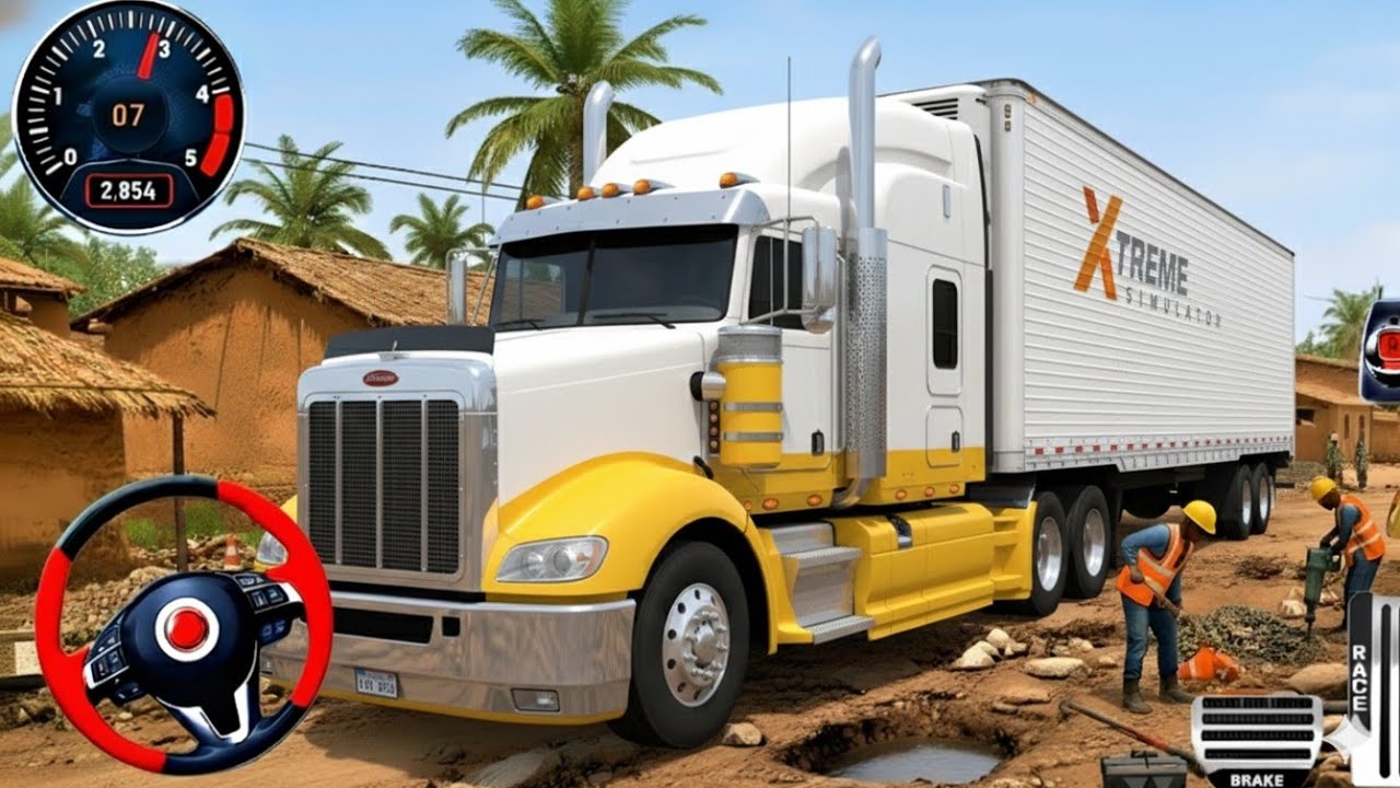 Hill Truck Driving 2026 - Offroad Truck  Simulator  - Truck Game Andriod GameplayJanuary 5, 2026