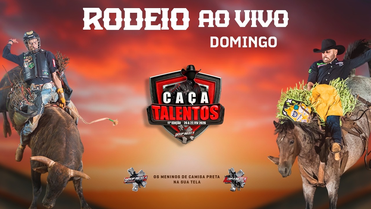 11° CAÇA TALENTOS 2026 | DOMINGO (AO VIVO)