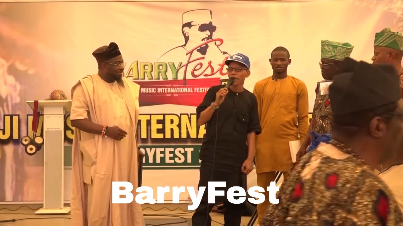 Fuji Musicians celebrate the  life and time of Dr. Sikiru Ayinde Barrister at Barryfest (Part 1)