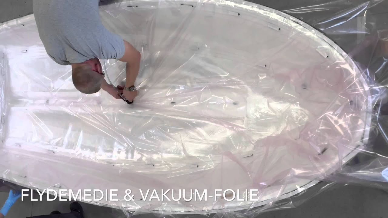Glasfiber b&aring;d timelapse