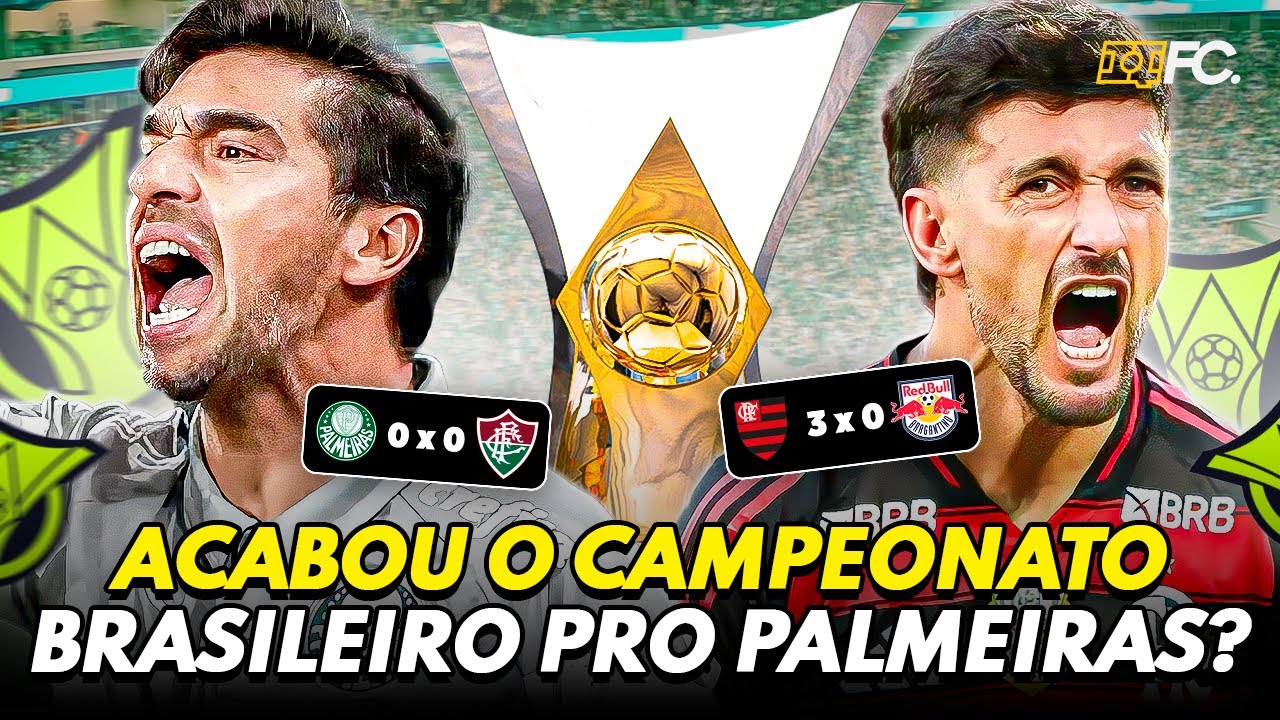 FLAMENGO VENCE E ABRE 4 PONTOS DE VANTAGEM DO PALMEIRAS NO CAMPEONATO! ACABOU? - QUEBRADA FC #170