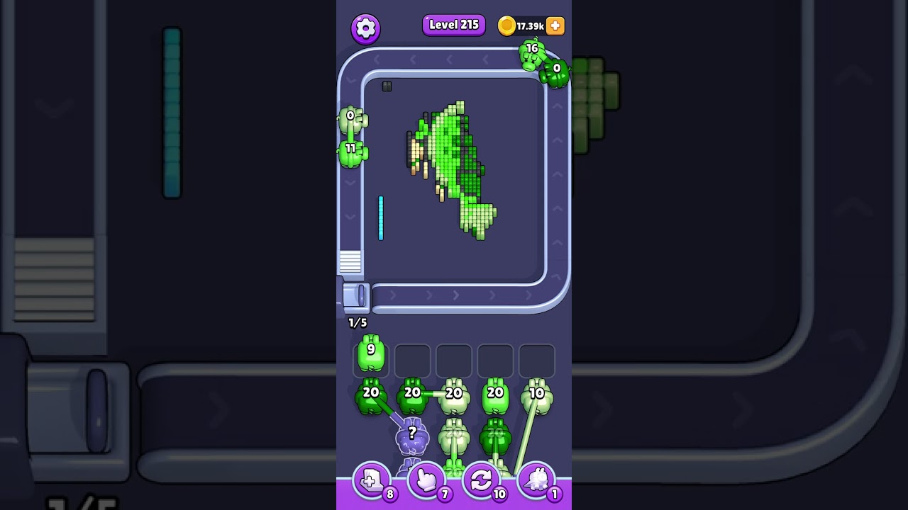 Pixel flow level 215 hard slow speed 