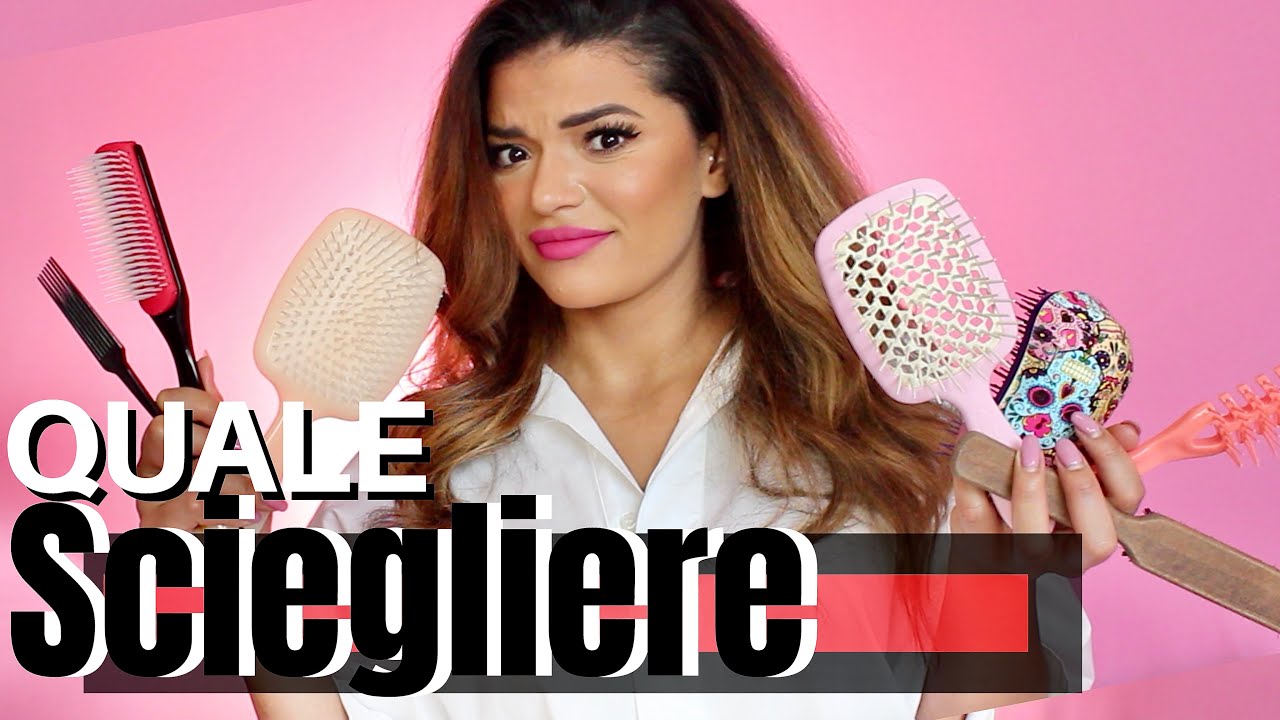 LE MIGLIORI SPAZZOLE PER I CAPELLI RICCI - SUPER BUSH - DENMAN BRUSH - PETINE AFRO
