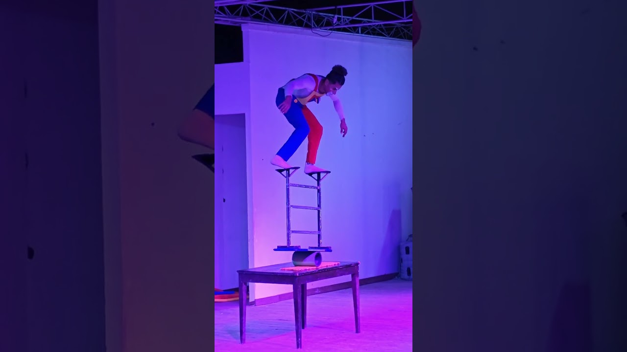 Клоун/ Акробатическое Выступление в Египте