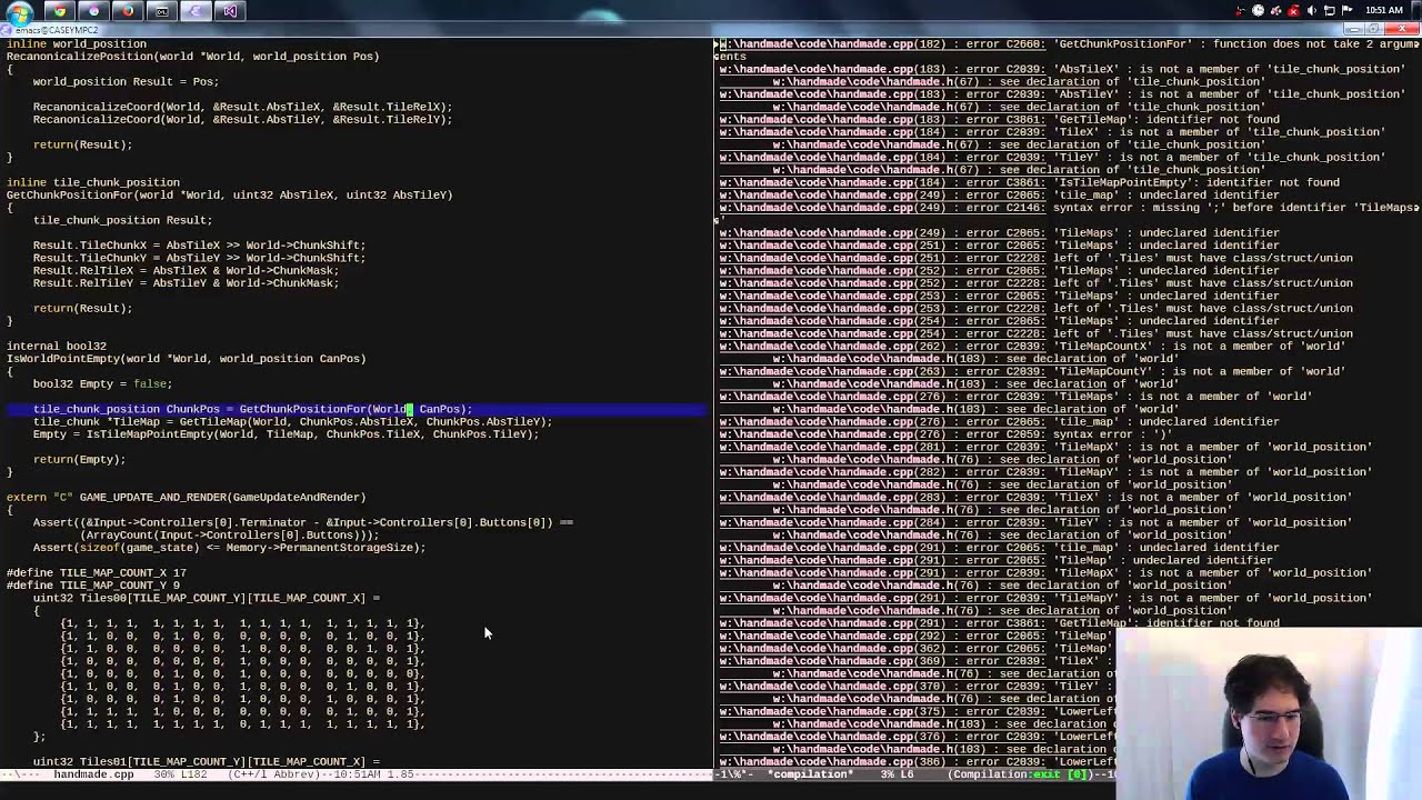 Handmade Hero Day 033 - Virtualized Tile Maps