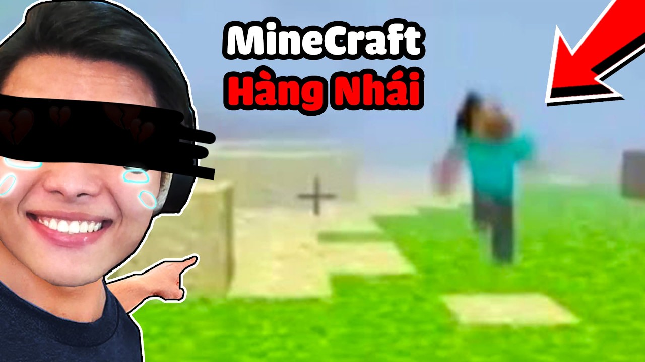 BẠN SẼ BỊ DẤM ĐÀI NẾU DÁM CHƠI MINECRAFT HÀNG NHÁI💔💀💦JAYGRAY THỬ THÁCH TROLL TRẺ TRÂU TRONG ROBLOX