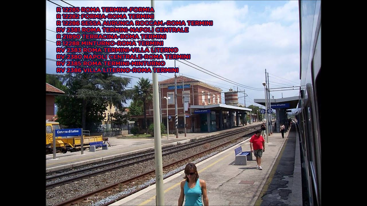 Annunci alla Stazione di Cisterna di Latina