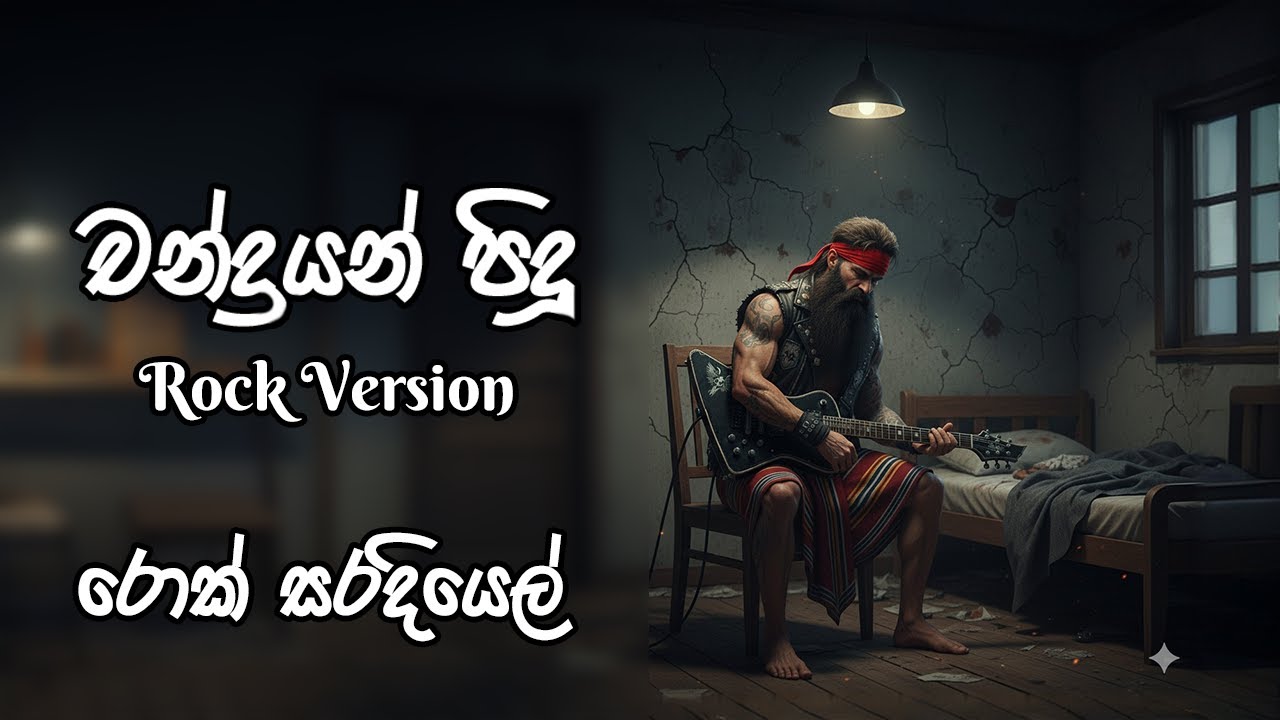 Chandrayan Pidu (චන්ද්‍රයන් පිදූ) - Rock Version (Cover) - Daddy - Rock Saradiel