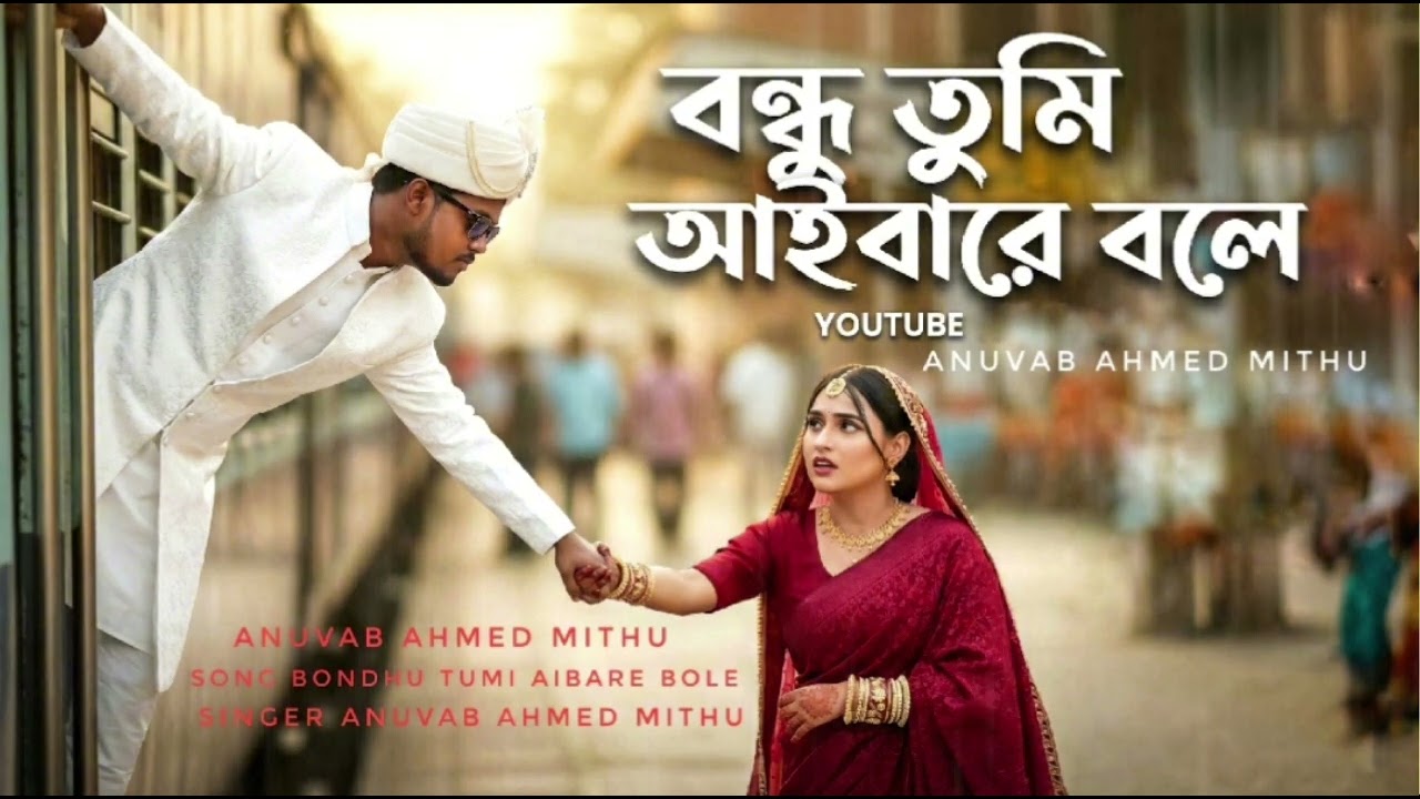 বন্ধু তুমি আইবারে বলে। bondhu tumi aibare bole by Anuvab Ahmed Mithu 