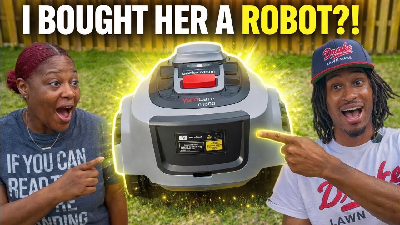 I Bought My Sister a Robot to Mow Her Lawn (YardCare N1600 Pro)
