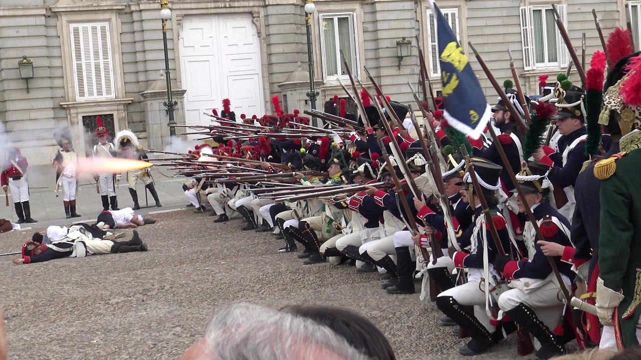 Fiestas del 2 de Mayo 2023 en Madrid: Recreación del levantamiento popular del 2 de Mayo de 1808.
