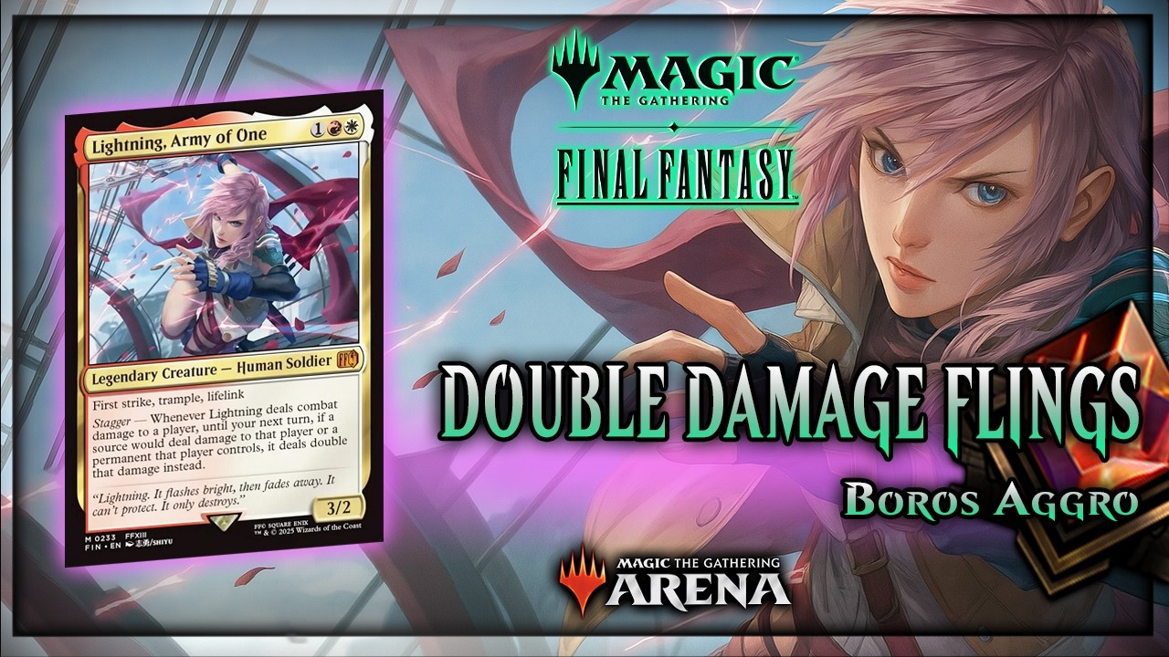 ДВОЙНОЙ УРОН ПОРТИТ ИГРУ с Молнией, Армией Одного (MTG Arena Boros Aggro)
