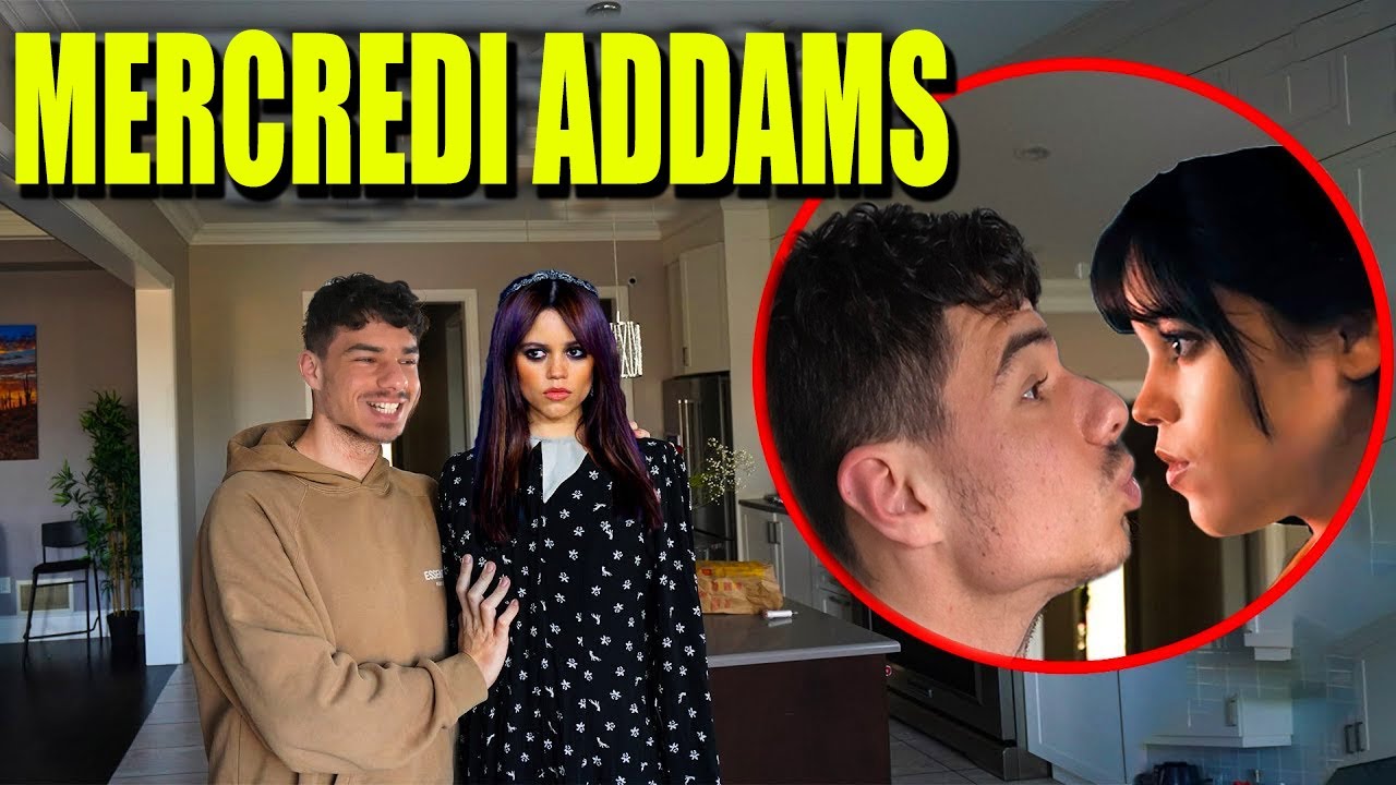 SI VOUS VOYER MERCREDI ADDAMS AMOUREUX DE VOTRE AMI, COUREZ !! (MERCREDI ROMANTIQUE)