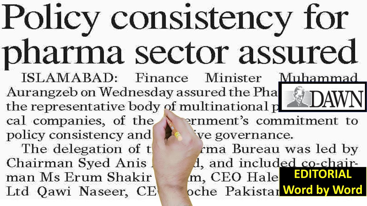 Dawn Editorial | Learn English Through Newspaper Reading || Newspaper Reading || Word by Word ||