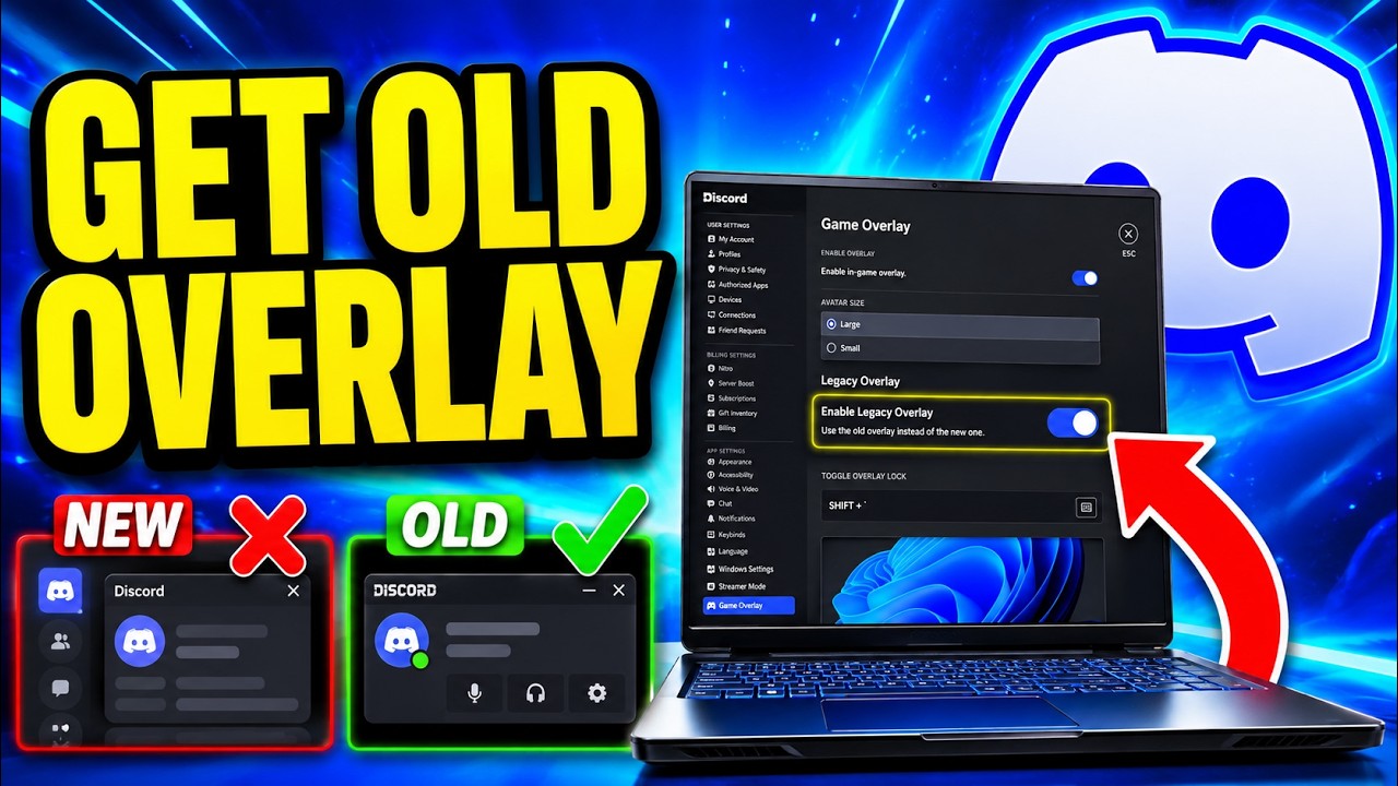How To Enable Legacy Discord Overlay - Full Guide