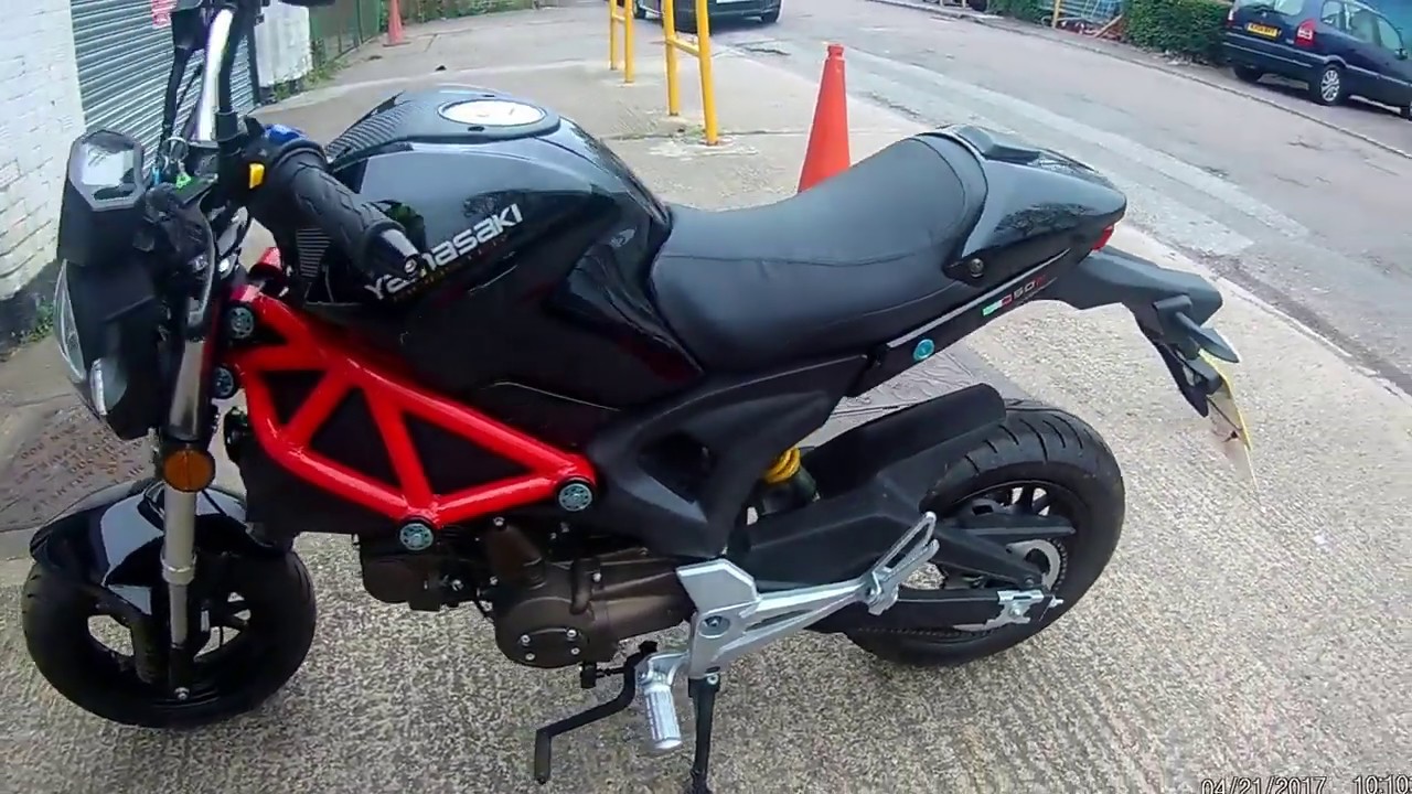 New 2017 model yamasaki Monster 50cc walk around scooter grom