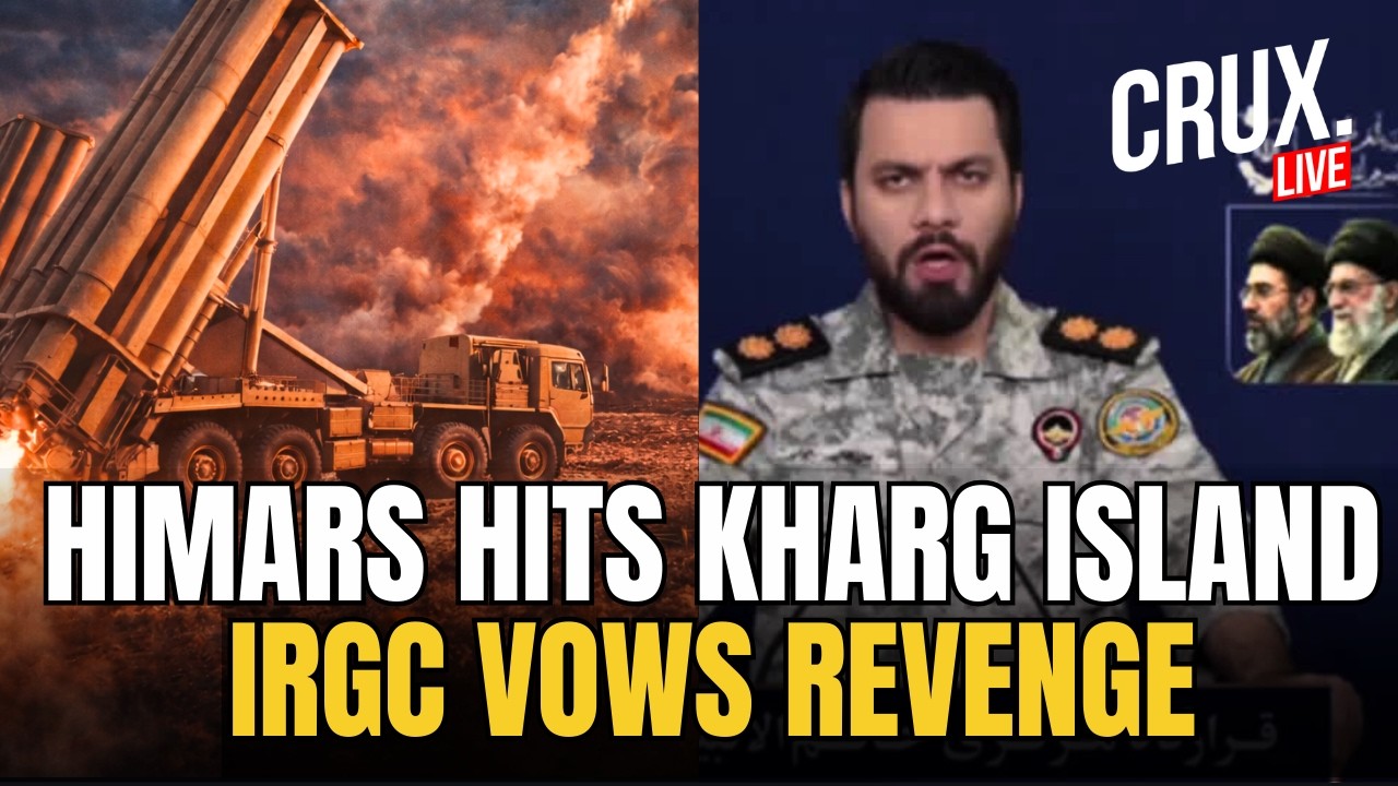 Live | US 'Fires HIMARS From UAE' to Hit Kharg Island, IRGC Issues Chilling Threat to American Ships