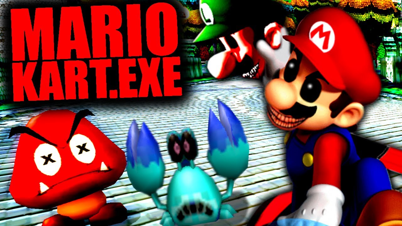 MARIO KART.EXE - THE FORBIDDEN BOOTLEG VERSION (Mario Kart Black Rom Hack) Mario Kart Wii Mod