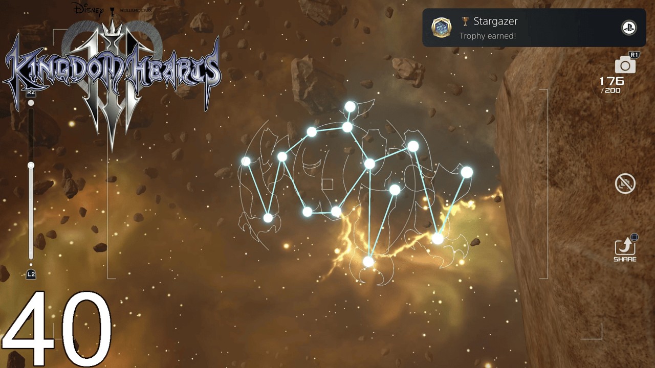 KH III [Critical Mode] Walkthrough Part 40 Stargazer Trophy