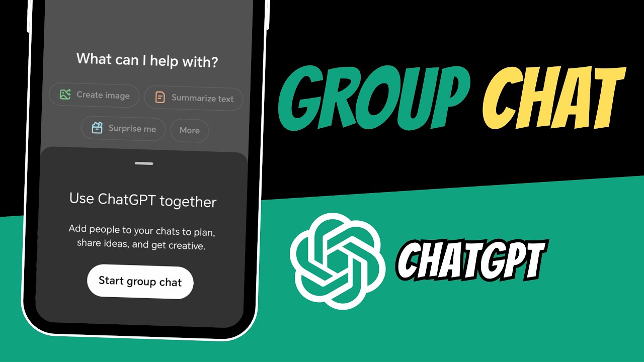 ChatGPT: How to Start a Group Chat (Step by Step)