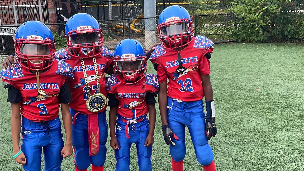 Jeannette Blue Jays vs. AR-Ken Hawks (8U Football) #Jeannette #ARKen #8UFootball