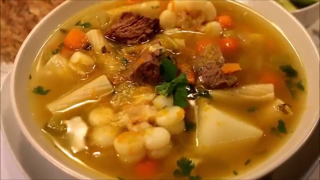 CALDO DE CARNE DE RES  AmiestiloPeru 2016