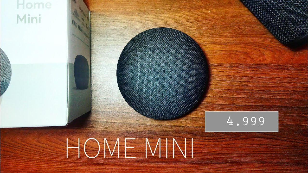 Google Home Mini Unboxing