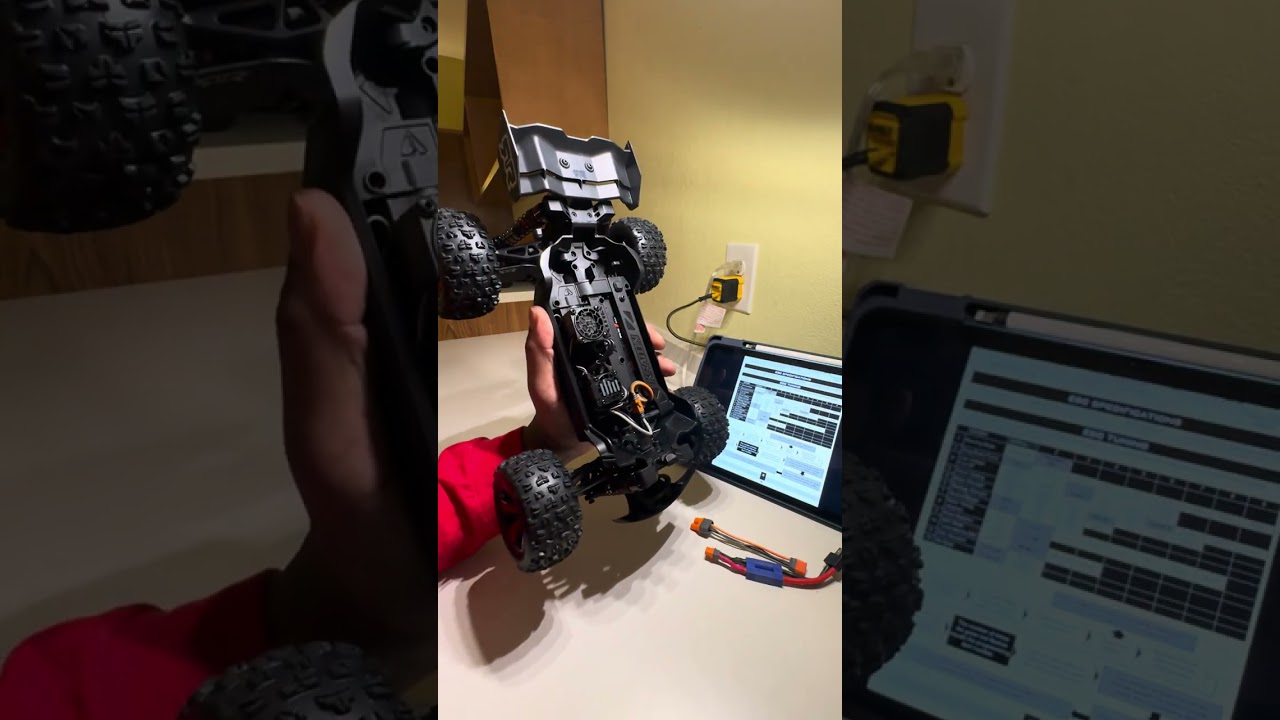 Mini kraton how to program Esc change punch settings and break. ￼