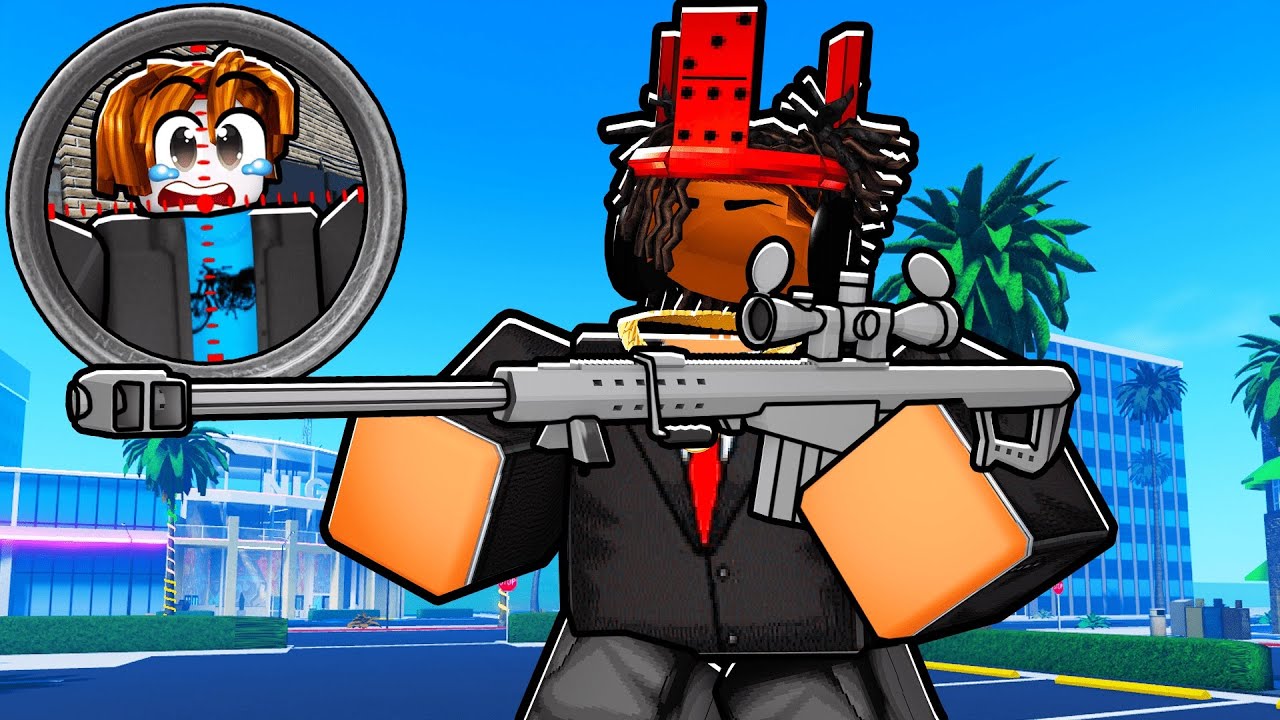 BECOMING A HITMAN IN ROBLOX CALI SHOOTOUT