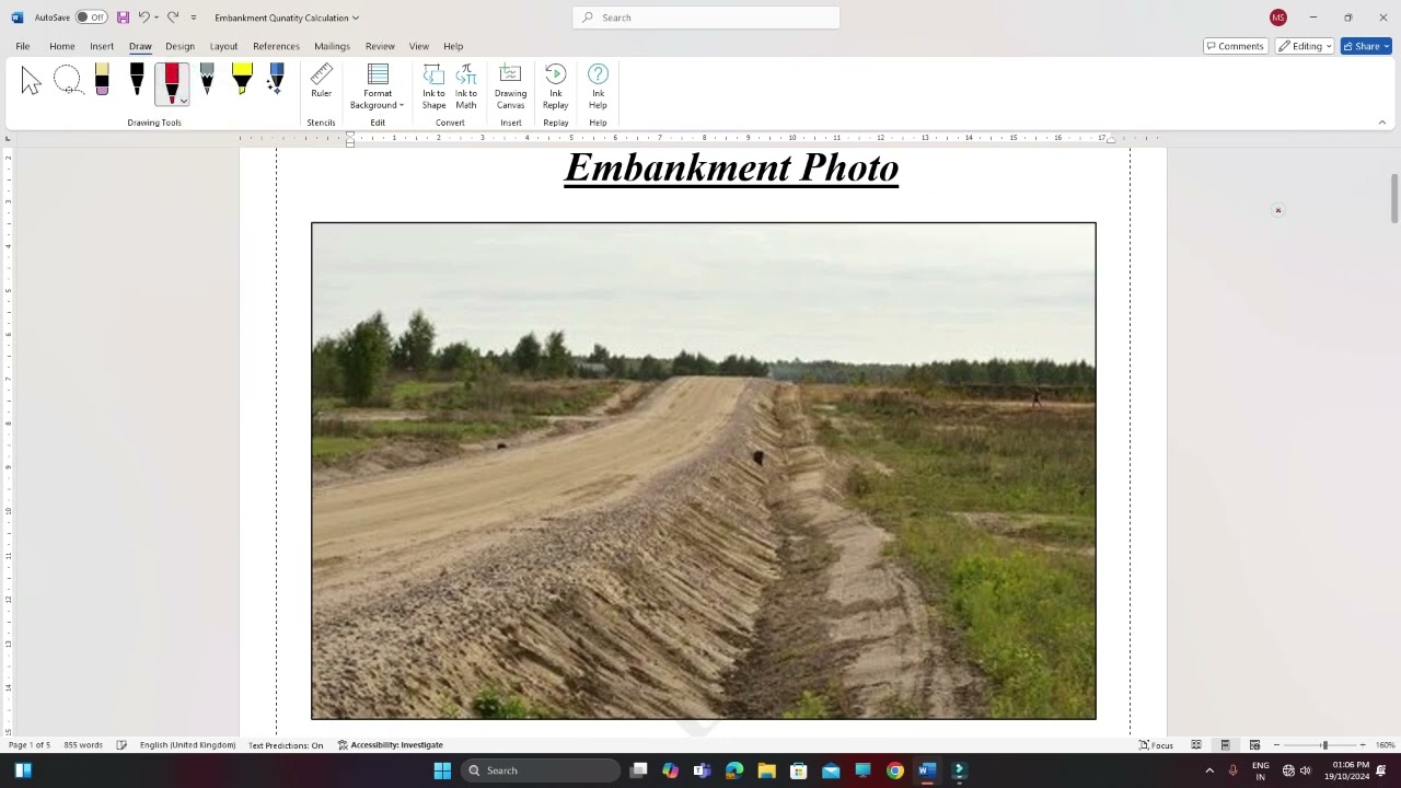 How to Calculate Embankment of Earthwork Quantity