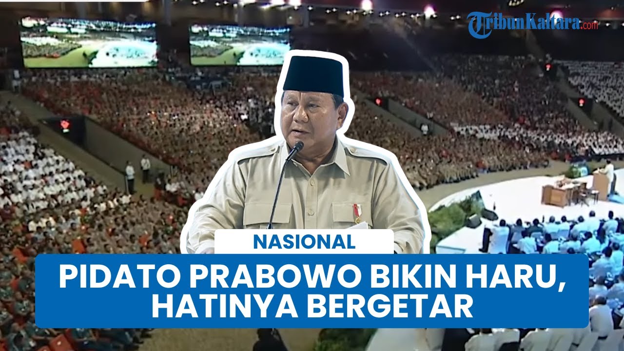 Momen Haru Prabowo Saat Pidato di Hadapan Kepala Daerah, Akui Hatinya Bergetar