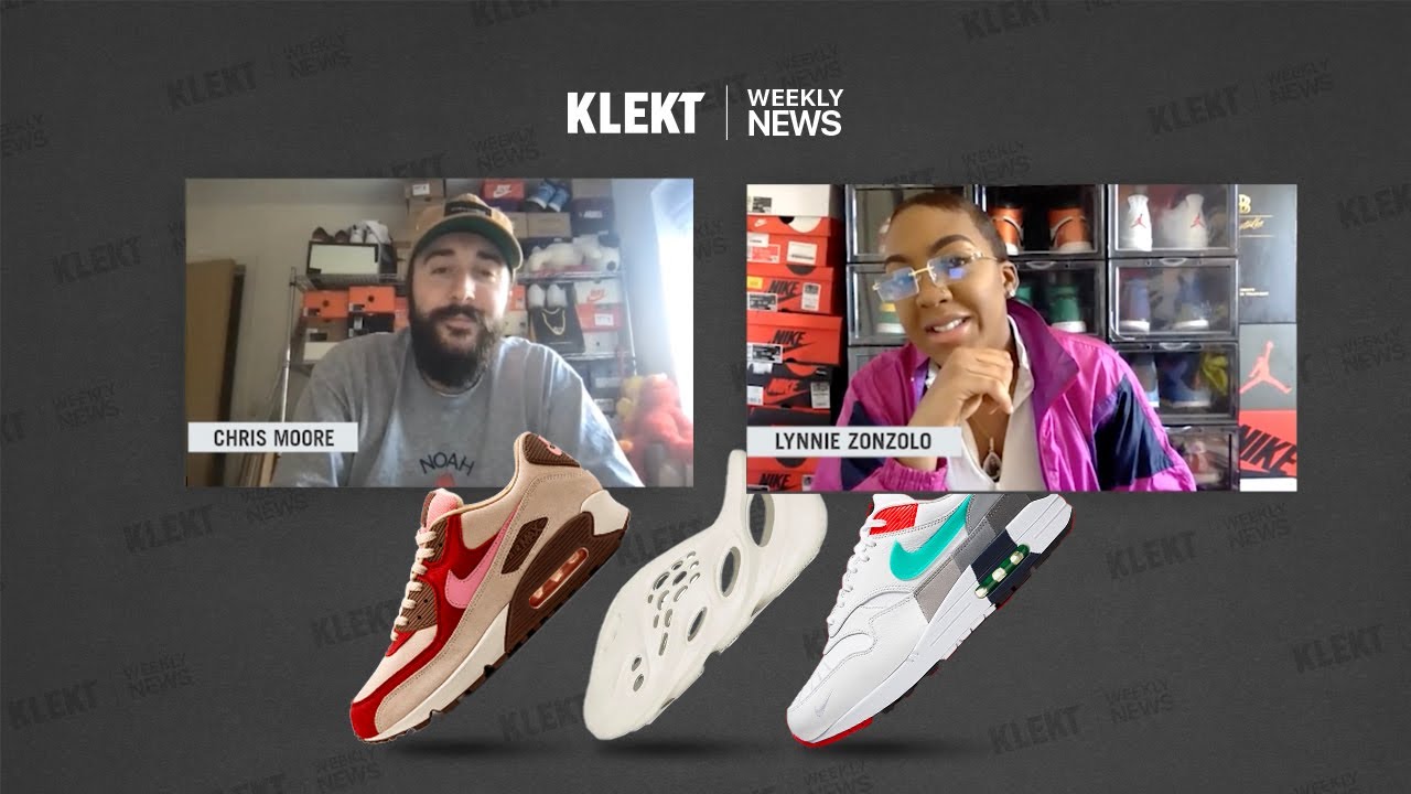 KLEKT Weekly News 003 | Air Max Day, DQM x Nike Air Max 90 & Yeezy Foam Runner.