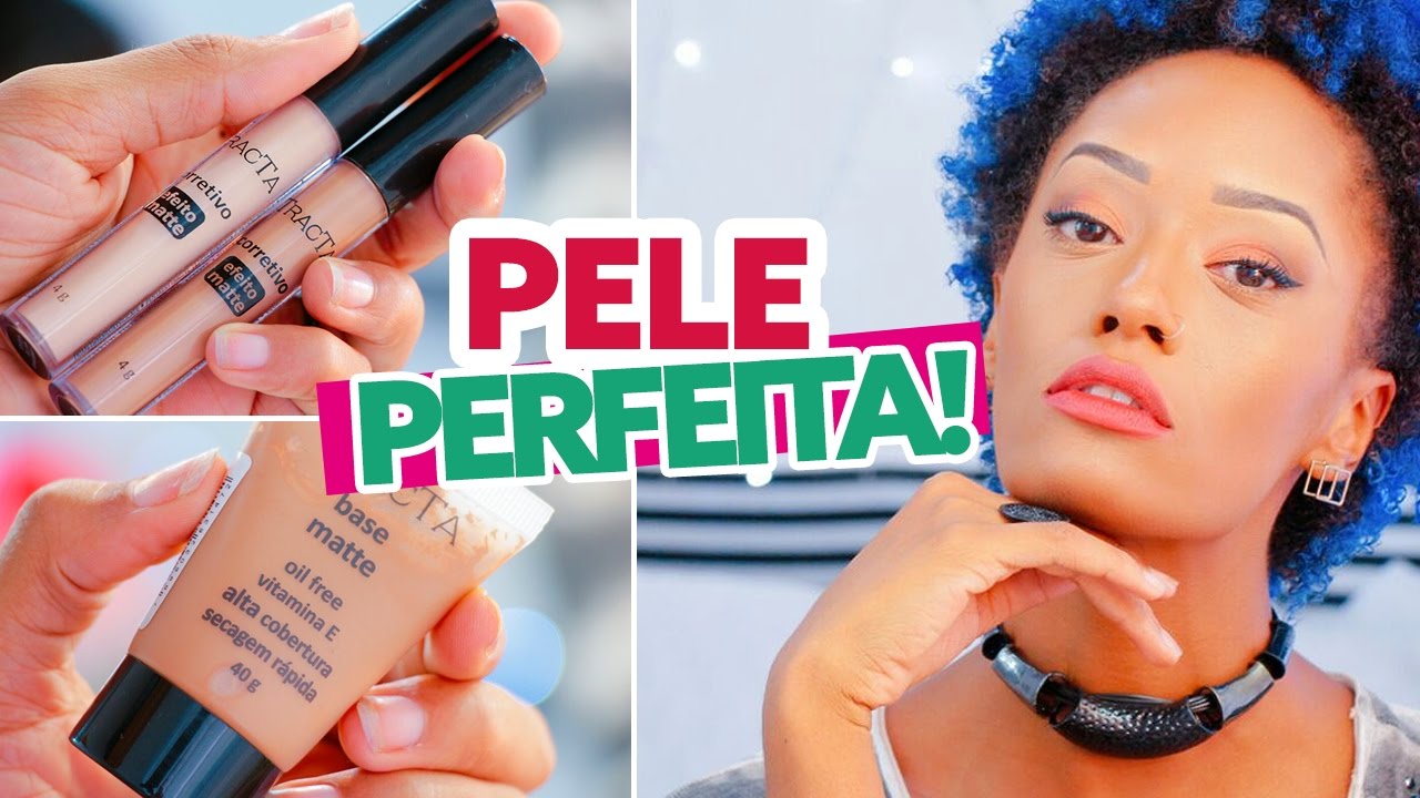 RESENHA BASE E CORRETIVO MATTE DA TRACTA na PELE NEGRA #PretaPariuTodoDia #08