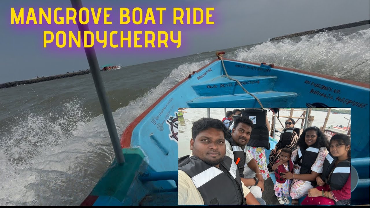 Pondicherry Mangrove Forest Boat Ride | Full Tour | Nature & Backwaters | Day 2 Pondy