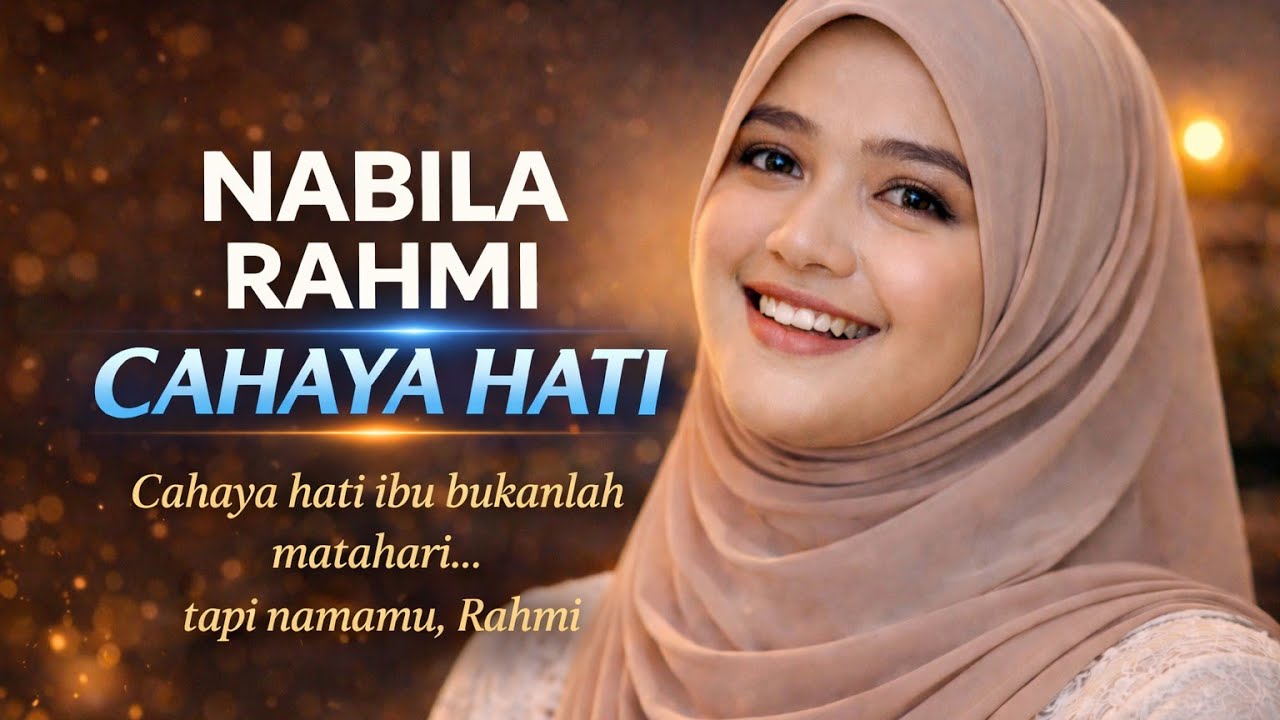 Nabila Rahmi – Cahaya Hati | Cahaya hati ibu bukanlah matahari…tapi namamu, Rahmi | Lagu islami 2026