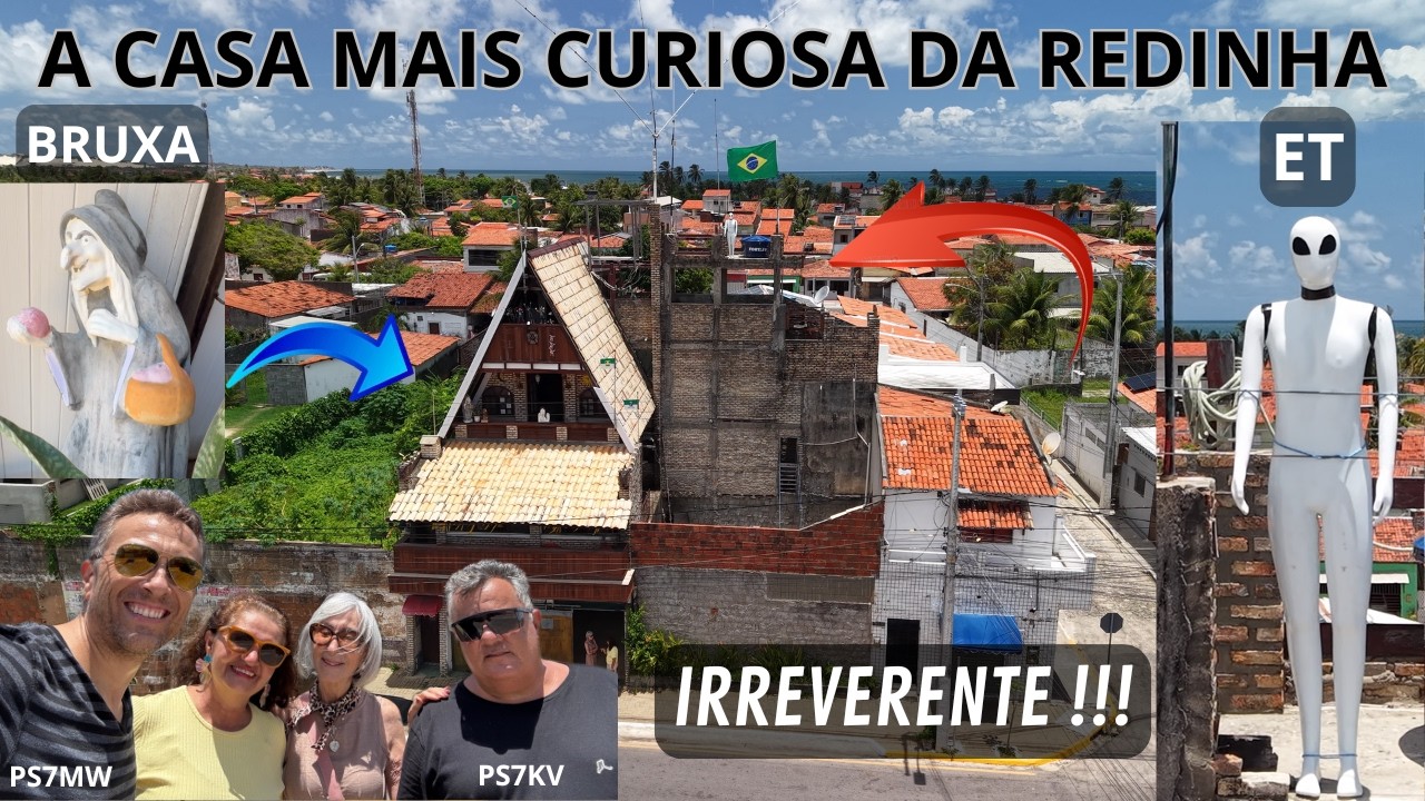 A Casa mais CURIOSA da Praia da Redinha