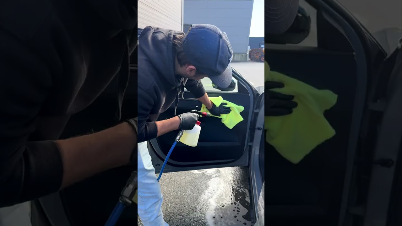 Effektiv rens med North Detailing Tornado HD Car Cleaning Gun