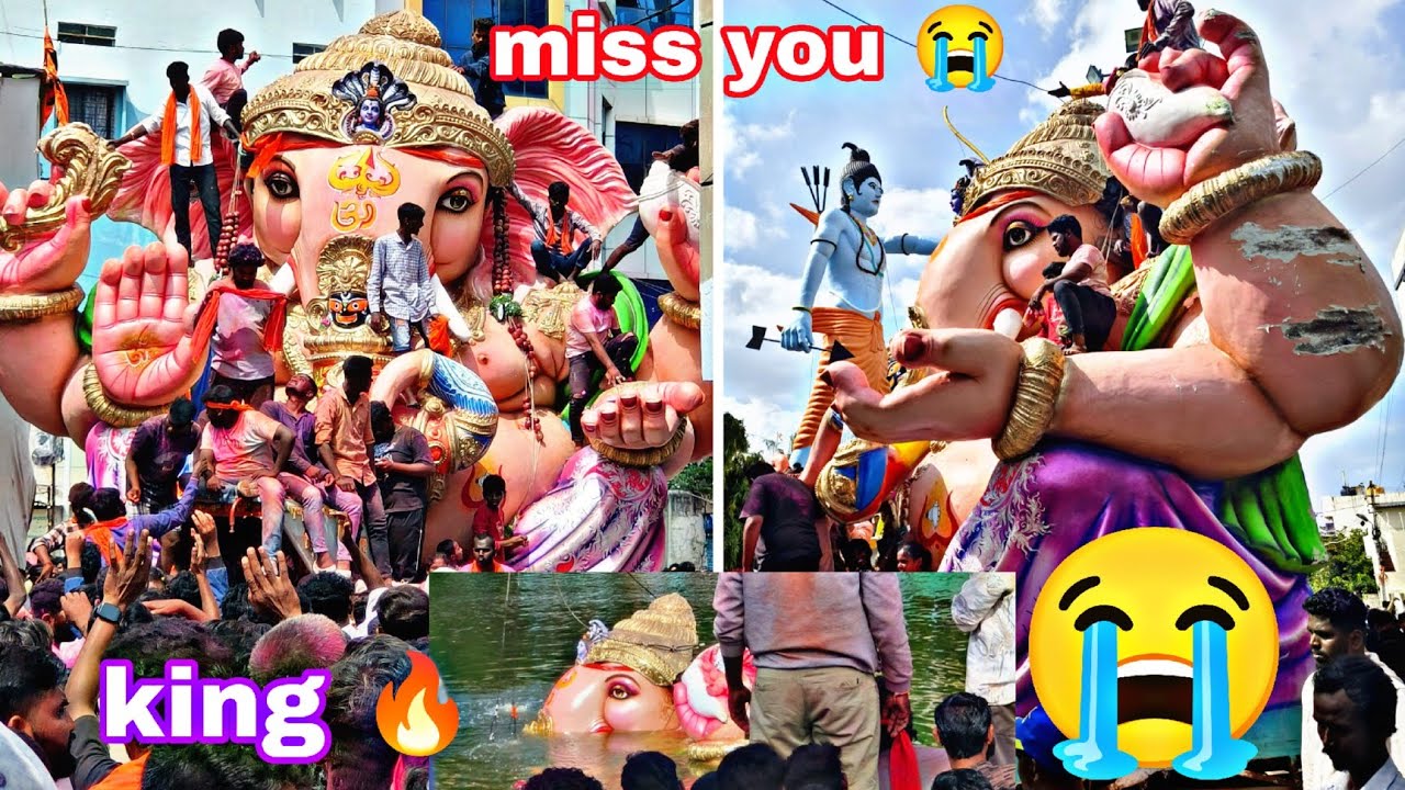 Harijanawada Ganesh visarjan video / raichur ganesh /  🚩🙏🚩🔥😭 ganesh Visarjan video 😭