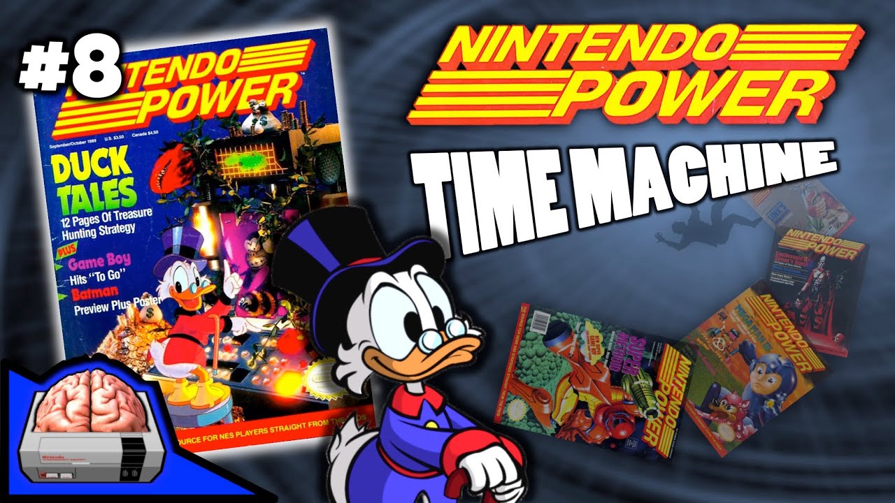 Nintendo Power Time Machine #8 | Утиные истории | Dragon Warrior | Обзор журнала NES