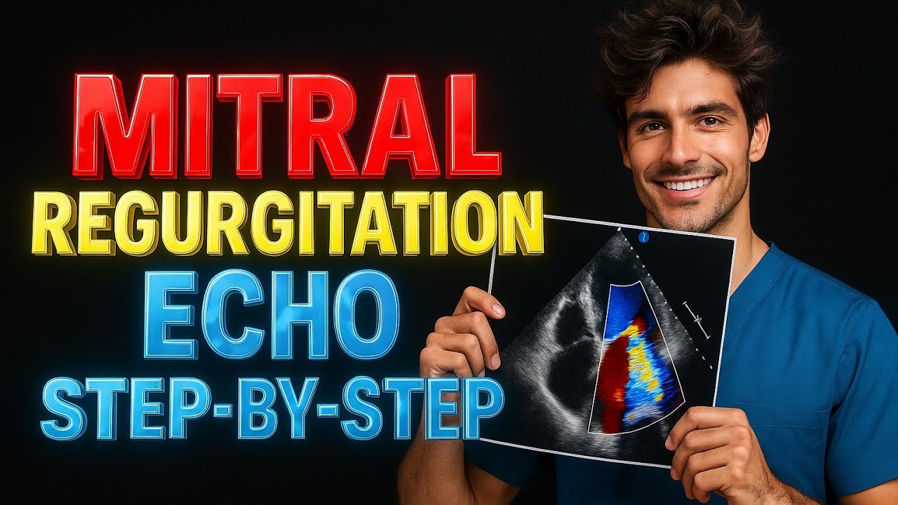 8 3 How to Assess Mitral Regurgitation on Echocardiography   Step by Step Guide for Echo Students