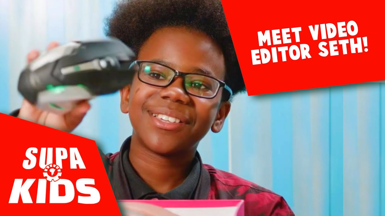 Inspirational Video for Kids | Meet Seth - A Video Editor and Entrepreneur | Supa Kids