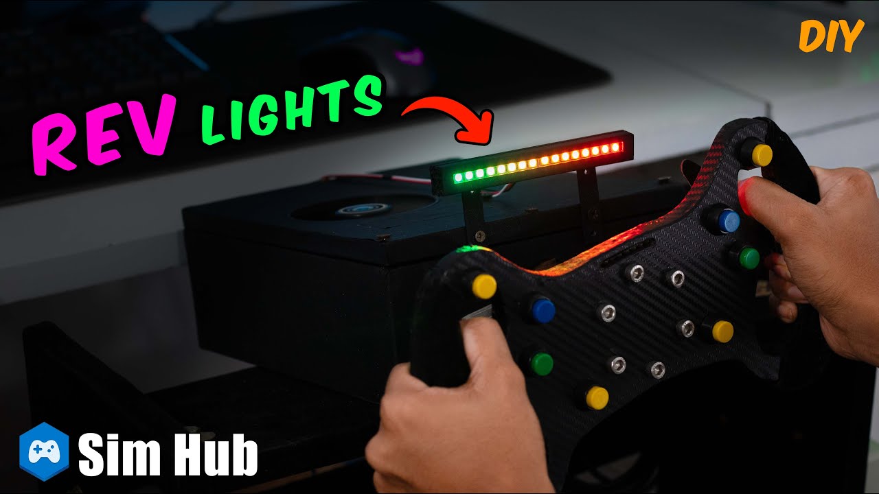 Rev Lights For Sim Racing | DIY
