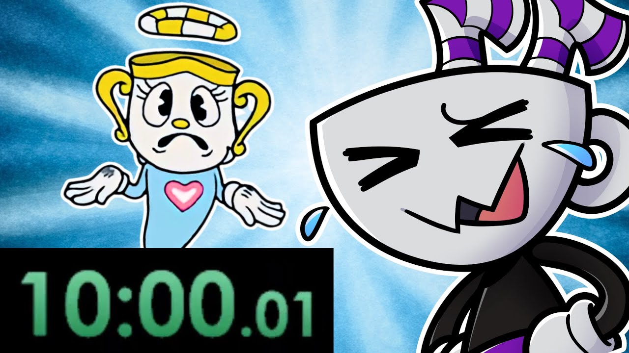 FAZER UMA SPEEDRUN no CUPHEAD FOI UM ERRO!!!