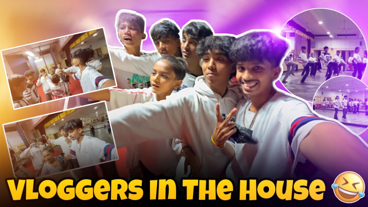 Vlogger In The House Gang😂| Dance Practice For Khasdar 2025😍 | Vlog - 40