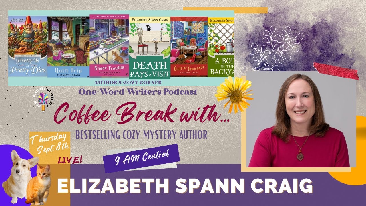 Coffee Break with Elizabeth Spann Craig | Bestselling Cozy Mystery Author