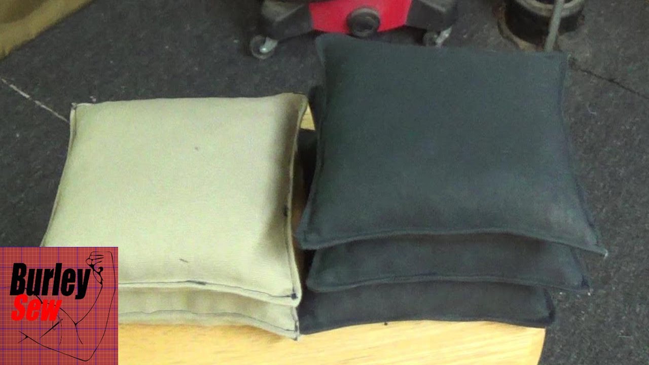 DIY Cornhole Bean Bag How To