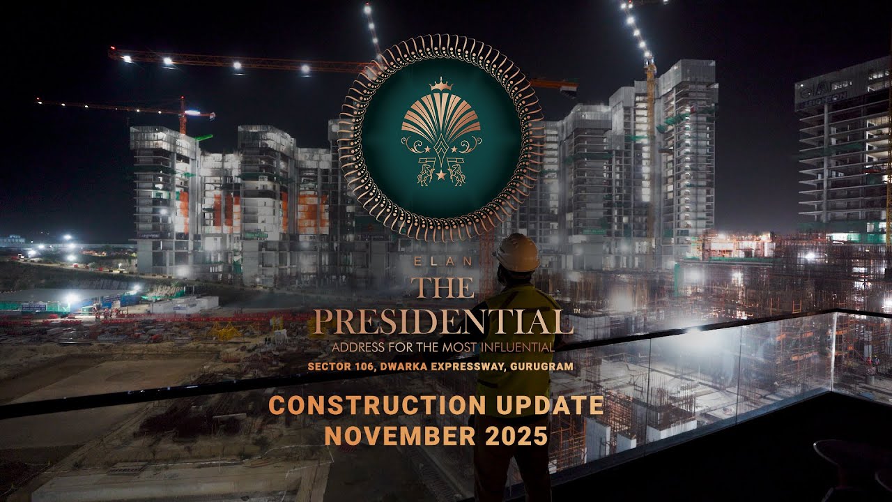 Elan The Presidential | 24 Floors Completed