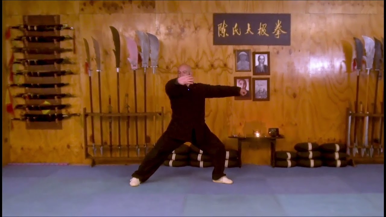 Chen Taijiquan. Forma Lǎo Jià èr lù)陳氏太極拳 老架二路 profesor Alberto Catalán. Santiago Chile