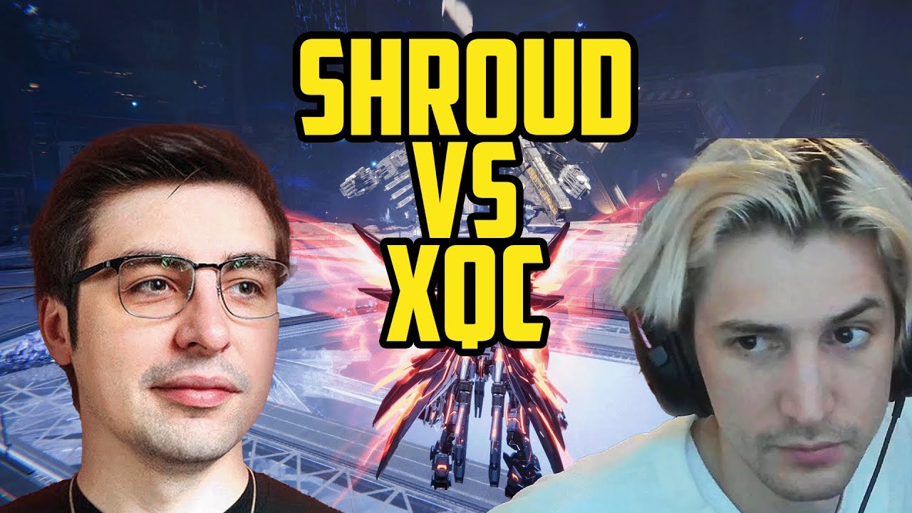 Shroud Vs Xqc In New Gundam FPS!